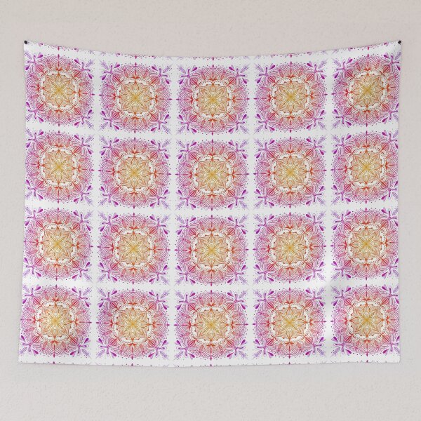 Artikelvorschau, Purple Mandala entworfen und verkauft von ElvinaB.