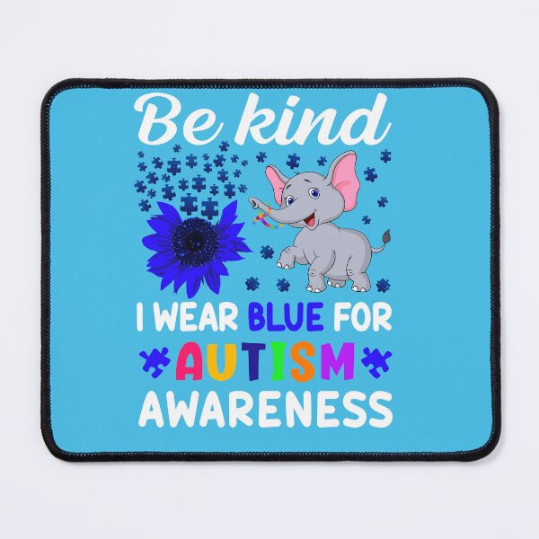 Item preview, Be Kind, I wear Blue for Autism Awareness designed and sold by Sweet-A-Dsignz.