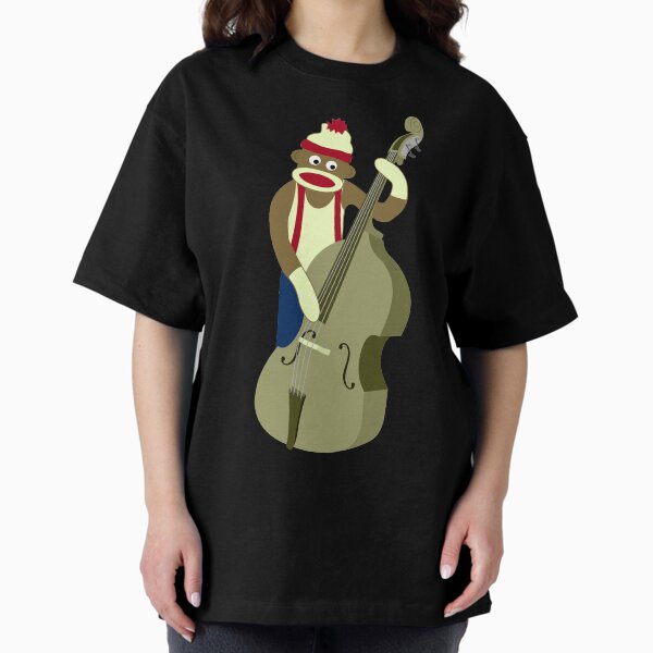Item preview, Sock Monkey Bass Player designed and sold by pounddesigns.