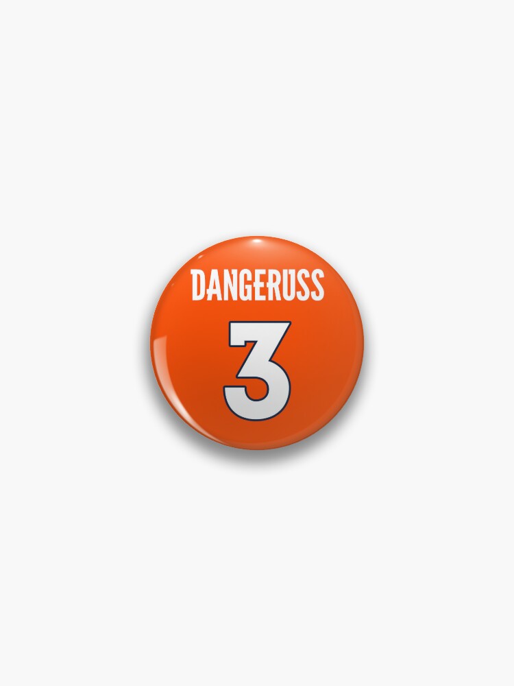 Limited Edition DangeRuss 3 Shirt, Russell Wilson, Denver Broncos #3 Jersey  Style T-Shirt, Phone Case, Mug, Wall Tapestry & Mask! Sticker for Sale by  GoatGear