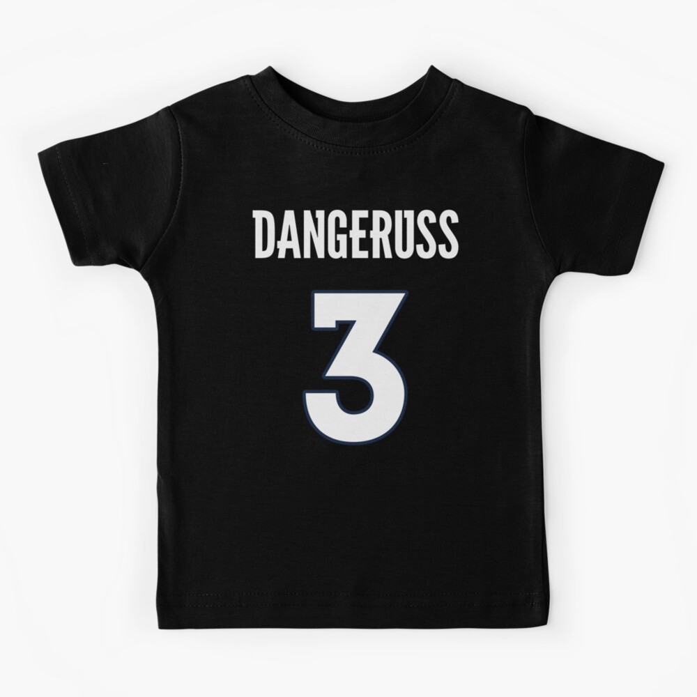 Limited Edition DangeRuss 3 Shirt, Russell Wilson, Denver Broncos #3 Jersey  Style T-Shirt, Phone Case, Mug, Wall Tapestry & Mask! Sticker for Sale by  GoatGear