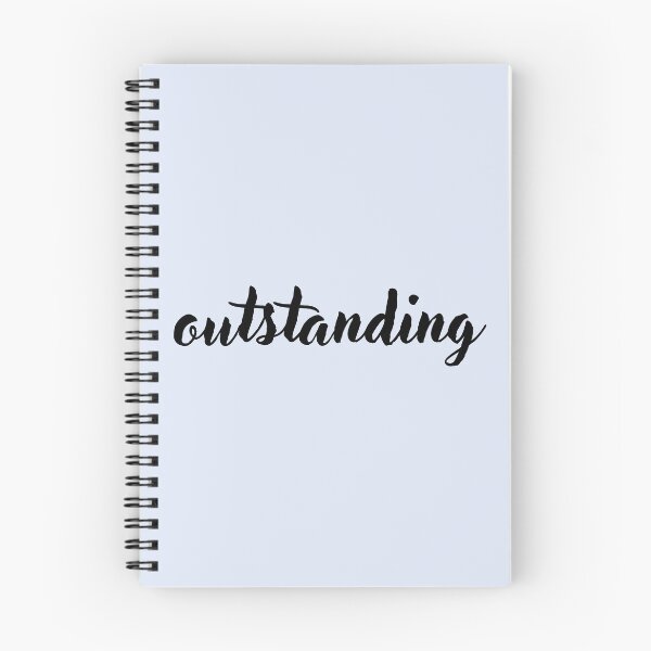 Item preview, Outstanding - Handwritten Word In Cursive designed and sold by HopefulFlower.