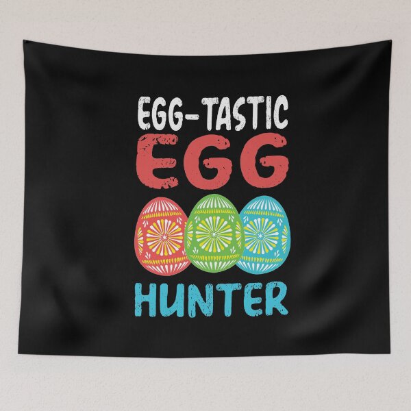 Item preview, Egg-tastic Egg Hunter Funny Easter Cute Egg Hunting designed and sold by SharpThreadZ.