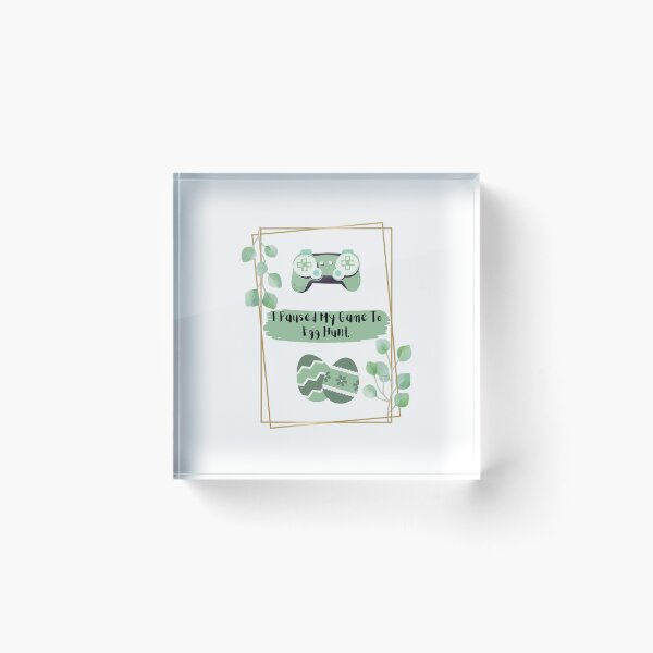 Item preview, I Paused My Game To Egg Hunt Easter designed and sold by BookOfE.