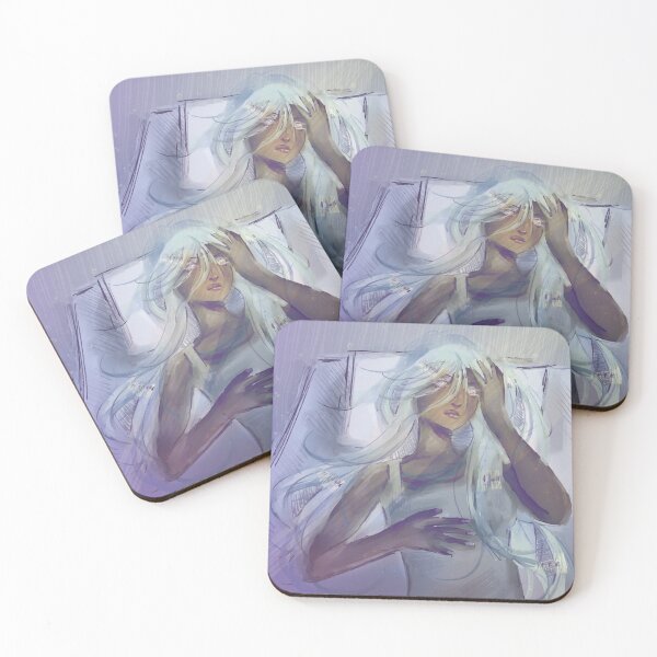 Item preview, A girl laying in bed designed and sold by Lemonade-Cat.