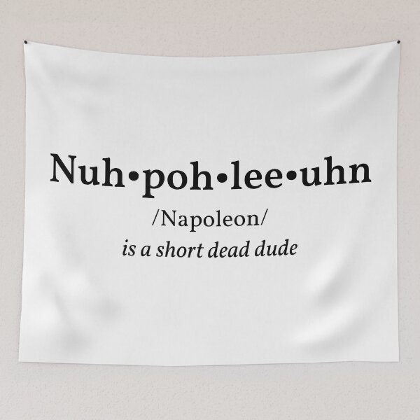 Item preview, Napoleon - is a short dead dude designed and sold by monkeysoup.