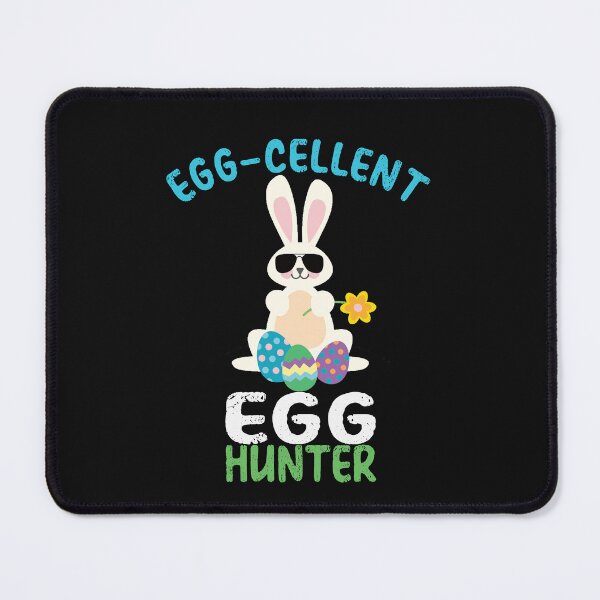 Item preview, Egg-cellent Egg Hunter Funny Easter Cute Egg Hunting designed and sold by SharpThreadZ.