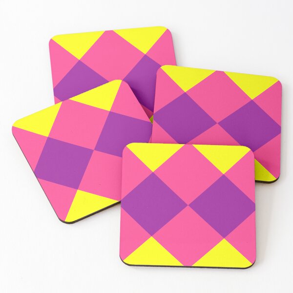 Item preview, Purple, Pink and Yellow Diamond Patterns designed and sold by RyanCaudell.