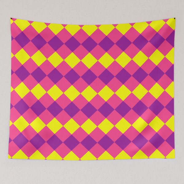Item preview, Purple, Pink and Yellow Diamond Patterns designed and sold by RyanCaudell.