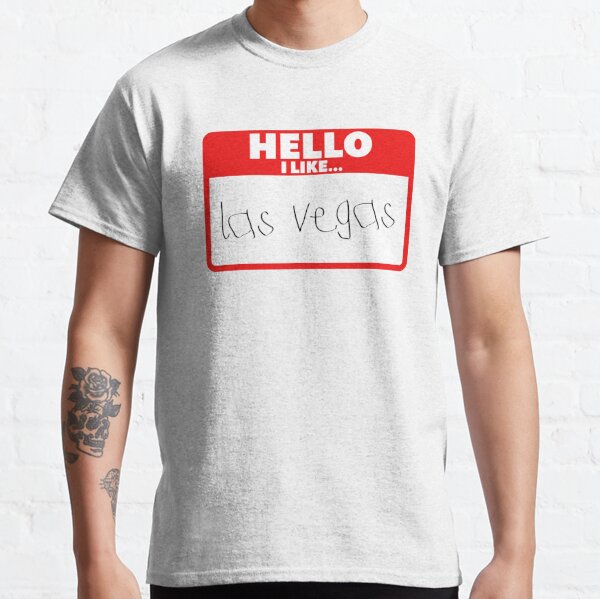 I Love Las Vegas Shirt - Cool Vegas Holiday Graphic Tee For Men
