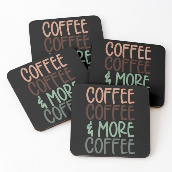 Item preview, Coffee And More Coffee, Cute Take It Away Coffee Designs designed and sold by delikedesign.