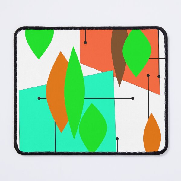 Item preview, Mid Century Modern Leaves designed and sold by LisWilliams.