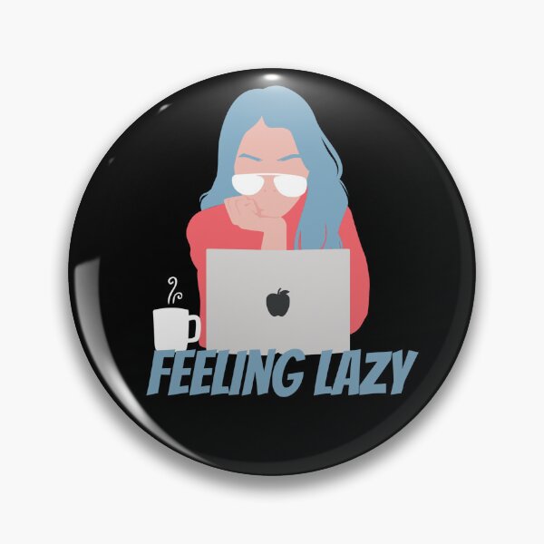 Item preview, Feeling lazy woman cartoon designed and sold by rmpk101.