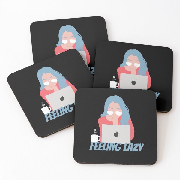 Item preview, Feeling lazy woman cartoon designed and sold by rmpk101.
