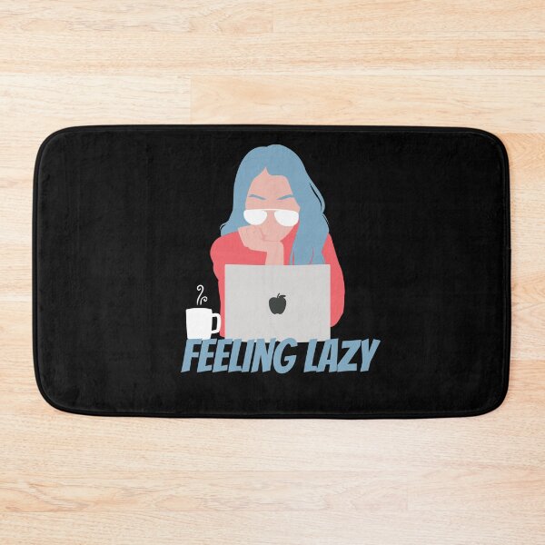 Item preview, Feeling lazy woman cartoon designed and sold by rmpk101.