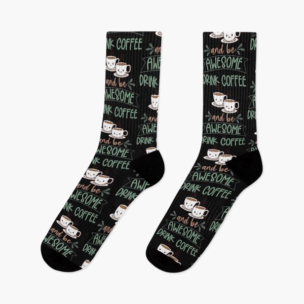Item preview, Drink Coffee And Be Awesome, Cute Take It Away Coffee Designs designed and sold by delikedesign.