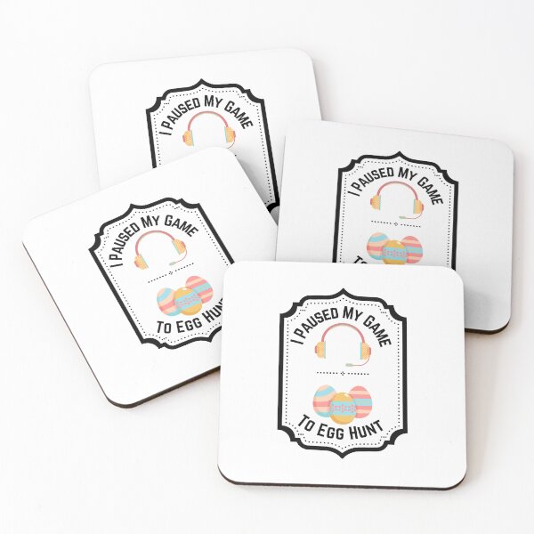Item preview, I Paused My Game To Egg Hunt Easter designed and sold by BookOfE.