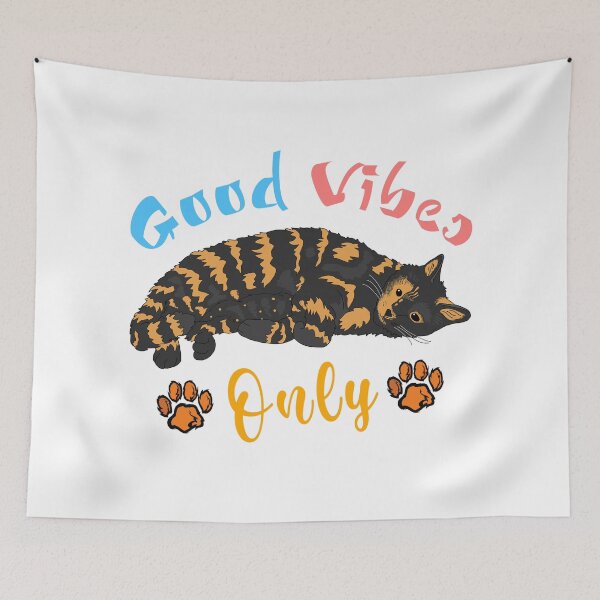 Item preview, Good Vibes Only With Cat's   designed and sold by TheBigShop1.