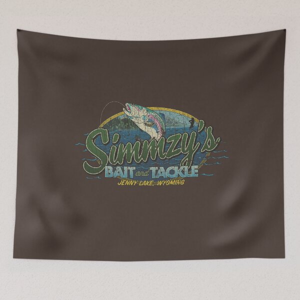 Item preview, Simmzy's Bait and Tackle 2019 designed and sold by AstroZombie6669.