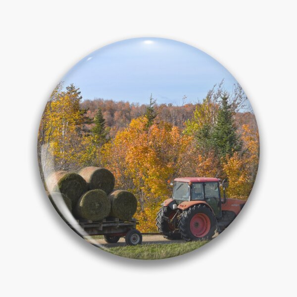 Item preview, Hay Hauling in Vermont in Autumn designed and sold by Catherine Sherman.