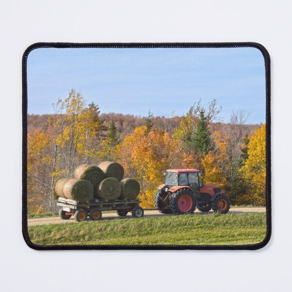 Item preview, Hay Hauling in Vermont in Autumn designed and sold by Catherine Sherman.