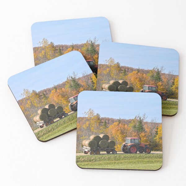 Item preview, Hay Hauling in Vermont in Autumn designed and sold by Catherine Sherman.