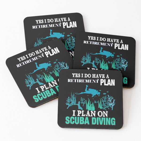 Item preview, Retirement Scuba Diving Plan  designed and sold by IMMAC68.