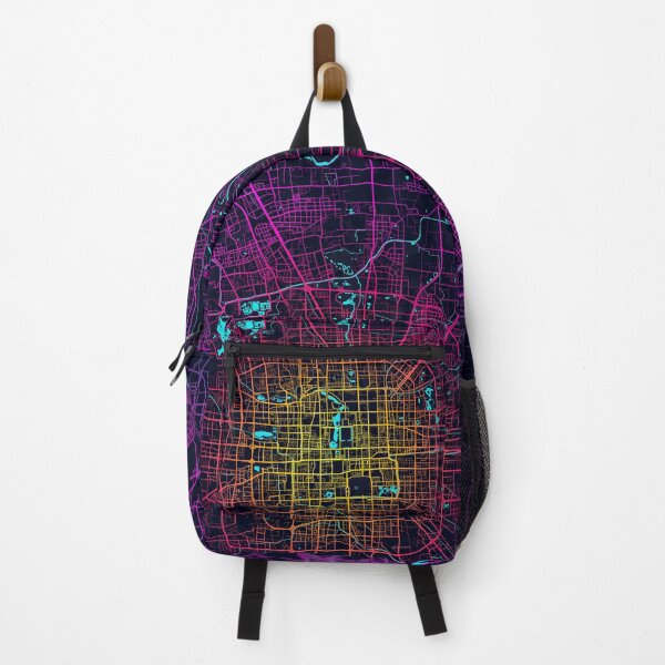 Item preview, Beijing City Map of China - Neon designed and sold by deMAP.
