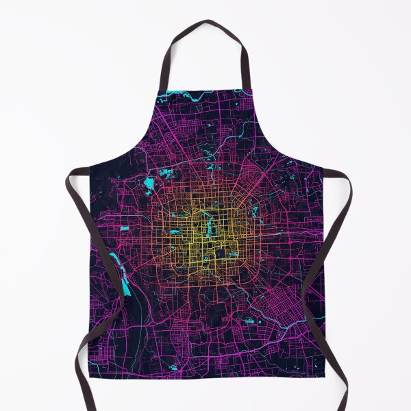 Item preview, Beijing City Map of China - Neon designed and sold by deMAP.