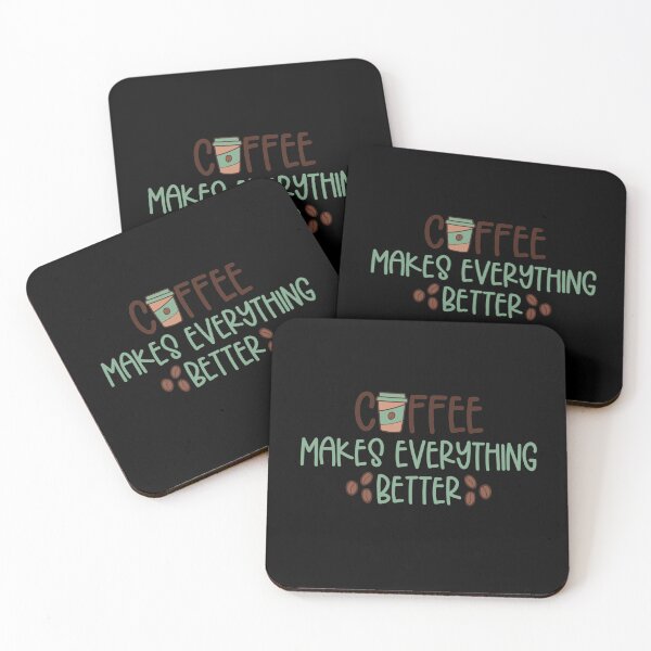 Item preview, Coffee Makes Everything Better, Cute Take It Away Coffee Designs designed and sold by delikedesign.
