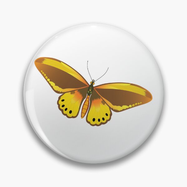 Item preview, butterfly illustration - Yallow designed and sold by achmadrofii.