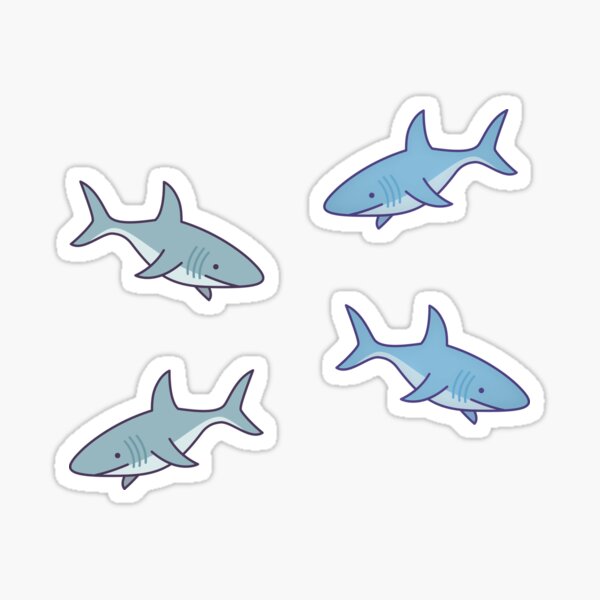 Item preview, Cute Little Sharks Pack/Set designed and sold by TheEndlessStore.