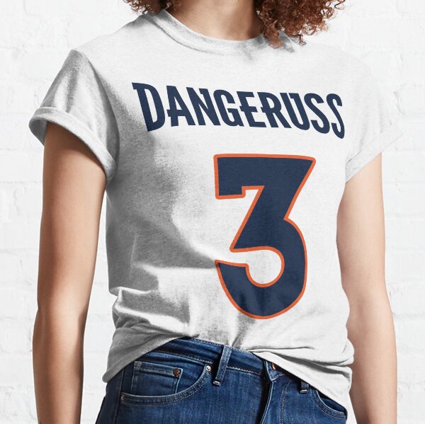 Limited Edition DangeRuss 3 Shirt, Russell Wilson, Denver Broncos #3  Jersey Style T-Shirt, Phone Case, Mug, Wall Tapestry & Mask! Sticker for  Sale