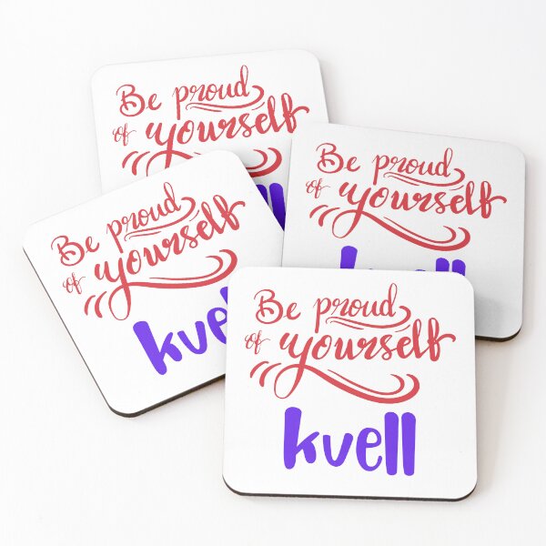 Item preview, Kvell - Funny Yiddish Quotes designed and sold by MikeMargolisArt.