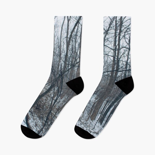 Item preview, Simple Forest on a Grey Winter's Day designed and sold by RoseyElisabeth.