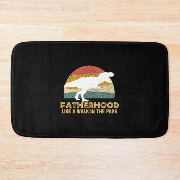 Item preview, Fatherhood Like A Walk In The Park Retro Vintage T-Rex Dinosaur Father's Day designed and sold by Kianna Stanton.