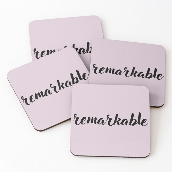 Item preview, Remarkable - Handwritten Word In Cursive designed and sold by HopefulFlower.