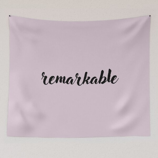 Item preview, Remarkable - Handwritten Word In Cursive designed and sold by HopefulFlower.