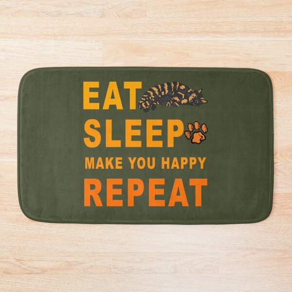 Item preview, Eat Sleep Make You Happy Repeat designed and sold by TheBigShop1.