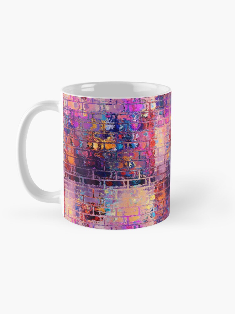 Thumbnail 3 of 6, Coffee Mug, Bricks in the Wall. designed and sold by Hound-B.