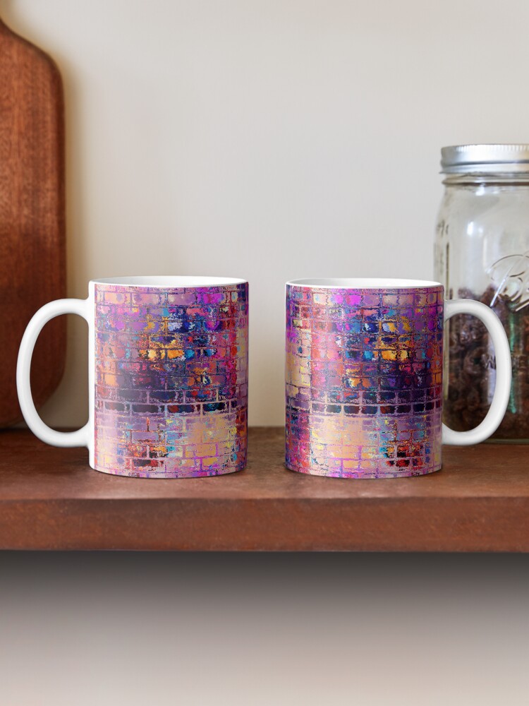 Thumbnail 2 of 6, Coffee Mug, Bricks in the Wall. designed and sold by Hound-B.