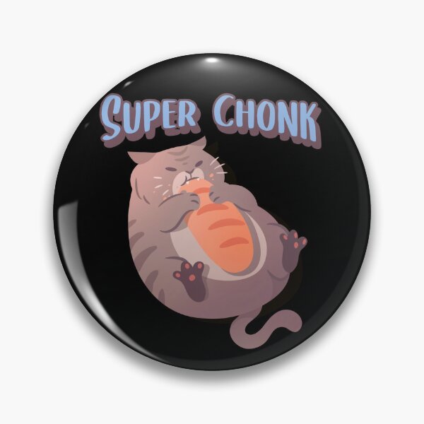 Item preview, Super Chonk Funny Fat Cat designed and sold by Zurickdesigns.