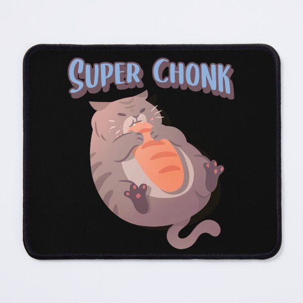 Item preview, Super Chonk Funny Fat Cat designed and sold by Zurickdesigns.