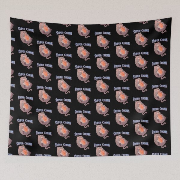 Item preview, Super Chonk Funny Fat Cat designed and sold by Zurickdesigns.