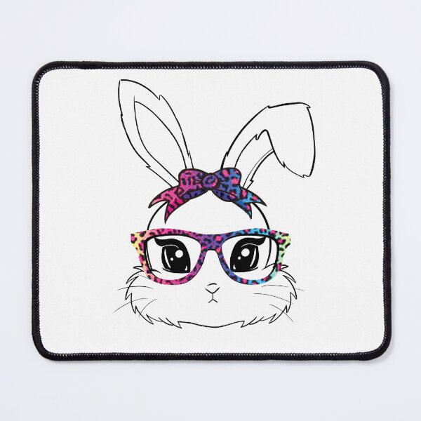 Item preview, Cute Easter Bunny with Glasses, Easter Bunny Shirt, Easter Egg Coordinator designed and sold by MsMurd3ra.