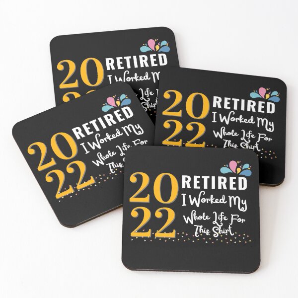 Item preview, retired 2022 i worked my whole life for this shirt designed and sold by SuccessSK.