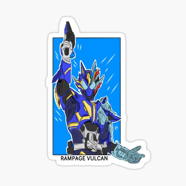 Item preview, KAMEN RIDER RAMPAGE VULCAN designed and sold by Hikari Shop.