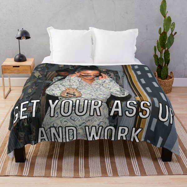 Item preview, Get Up And Work Tapestry designed and sold by Liv Renna.