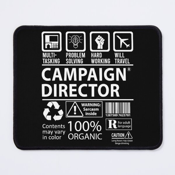 Item preview, Campaign Director T Shirt - Multitasking Job Gift Item Tee designed and sold by averiarnol.