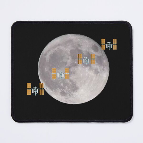 Item preview, ISS Transits Moon designed and sold by AstroWitster.